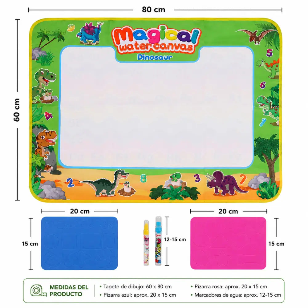MagicWater™ - Lienzo Magico Reutilizable