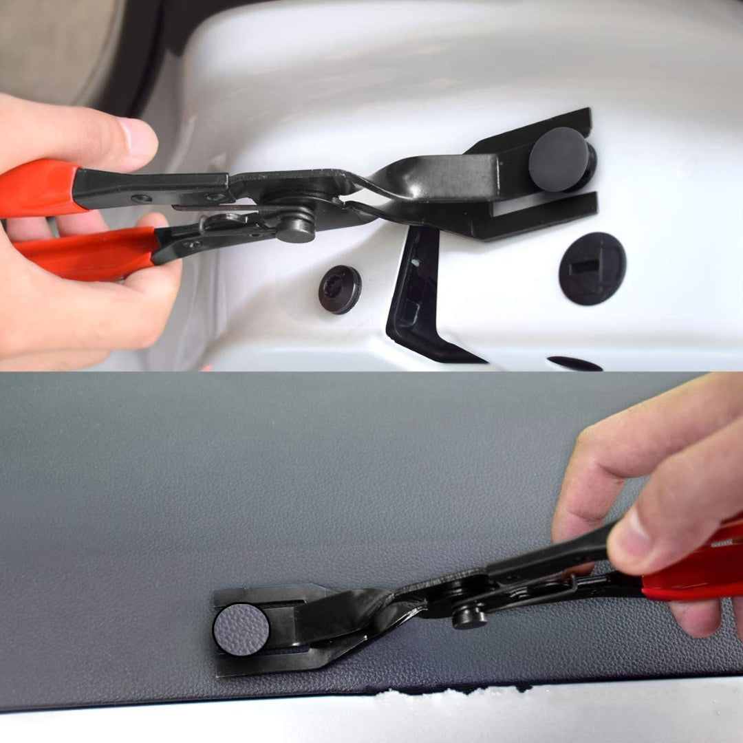 ClipMaster Pro - Alicate para tapicería, faros y parachoques 🚗