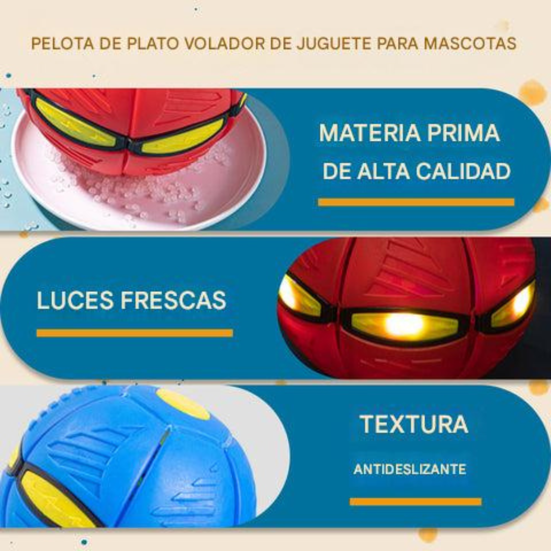 DiscDog® Pelota de Platillo Volador🐶