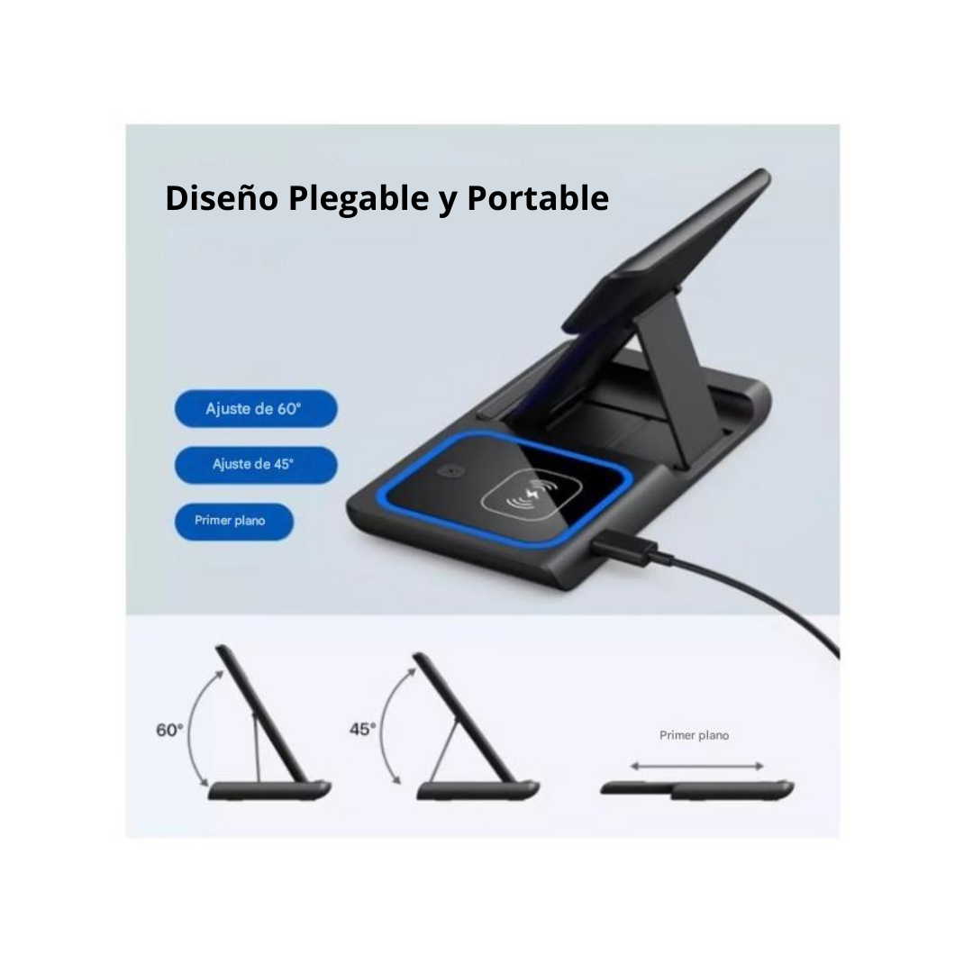 PowerPort™ Estacion de Carga 3 en 1