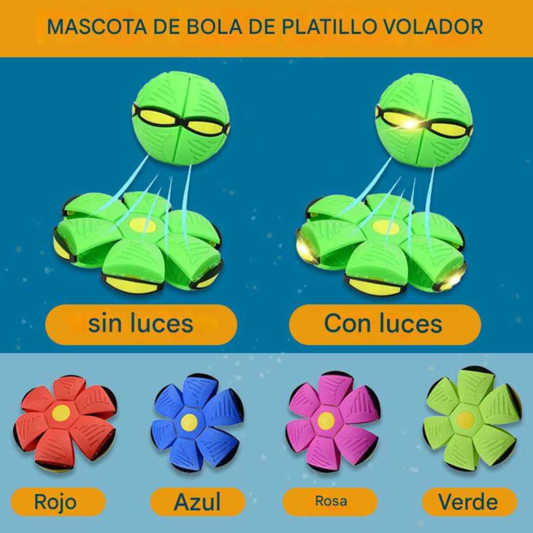 DiscDog® Pelota de Platillo Volador🐶