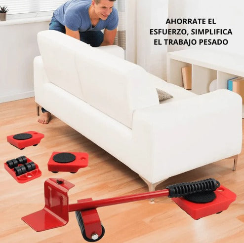 Kit Palanca Levanta Muebles - Mueve Tus Muebles Con Sencillez🚀
