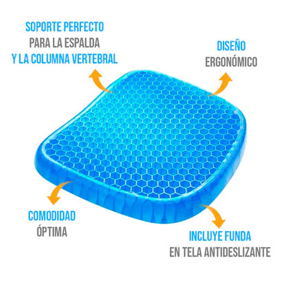 Cojin de Silicon Flexible🍃- Ten mas comodidad al sentarte