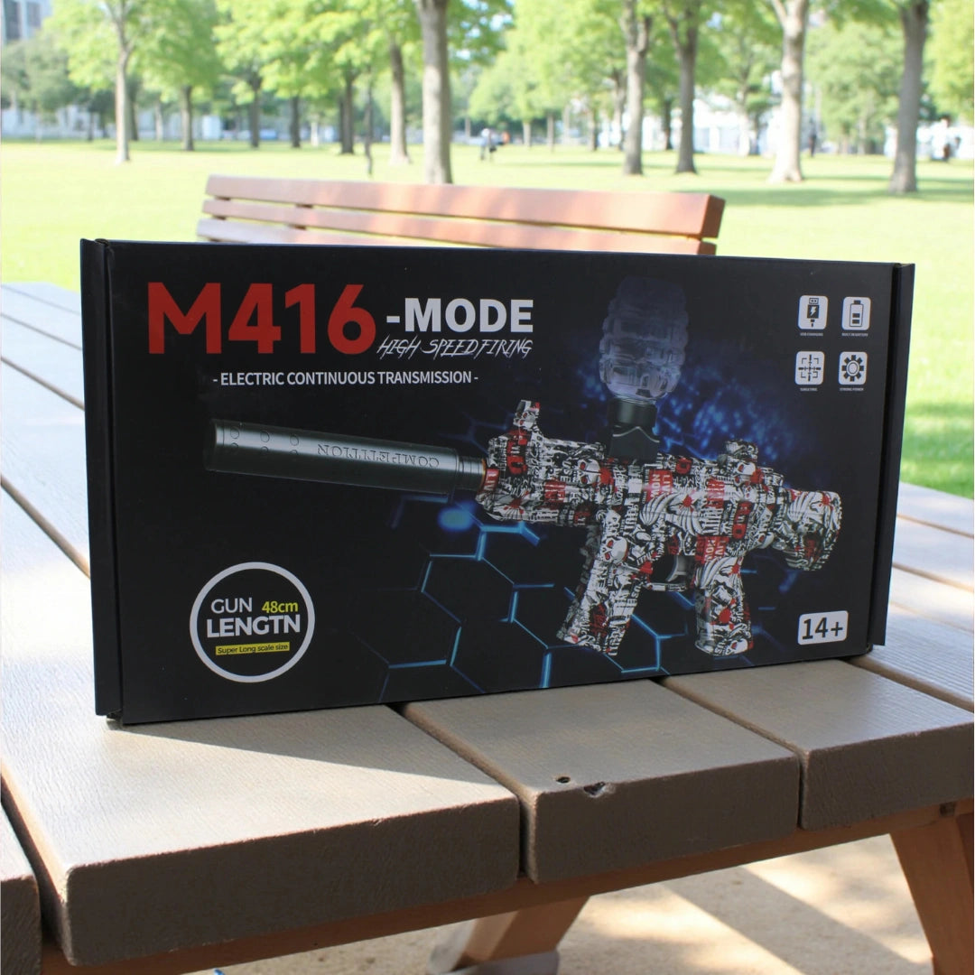 M416 Hidrogel + Silenciador y Gafas de Proteccion