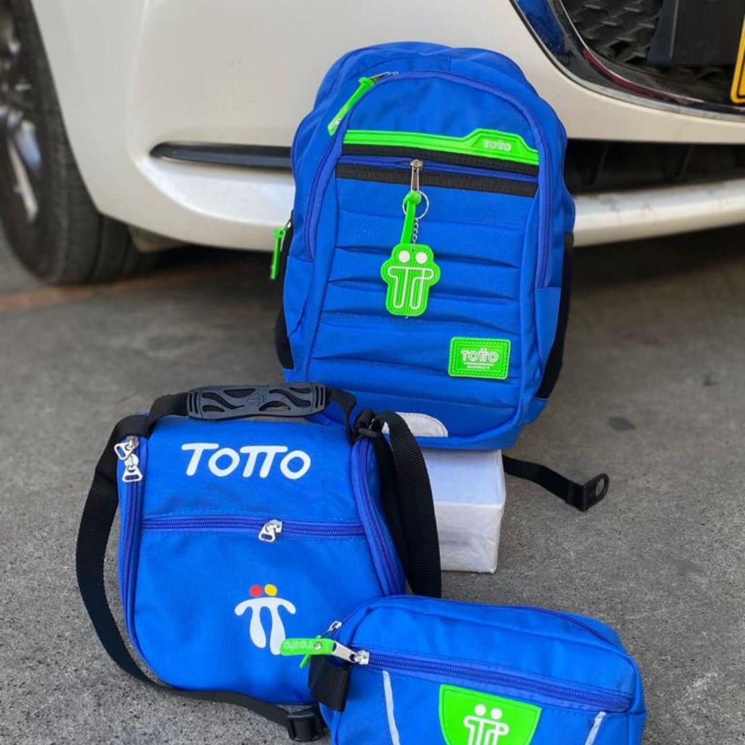 Trio Totto - Maletin + Cartuchera + Lonchera