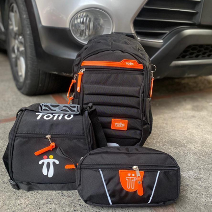 Trio Totto - Maletin + Cartuchera + Lonchera
