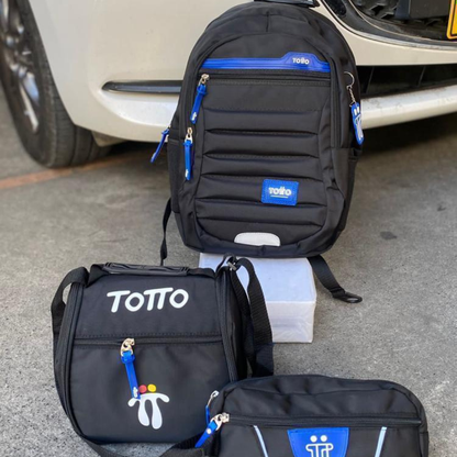 Trio Totto - Maletin + Cartuchera + Lonchera