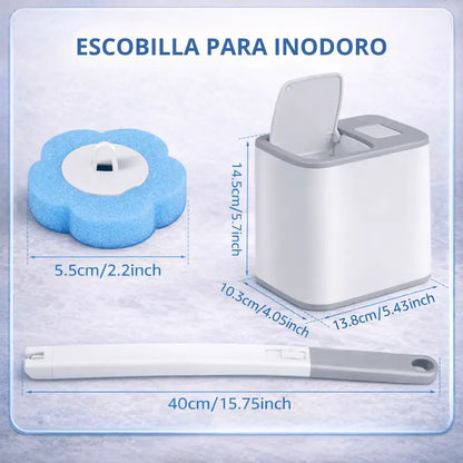 Escobilla Desechable - Limpia sin tocar la mugre