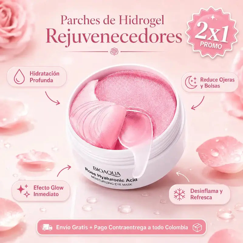 2x1 Parches de Hidrogel Rejuvenecedores BIOAQUA™