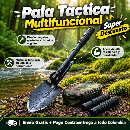 Pala Táctica Multifuncional Plegable