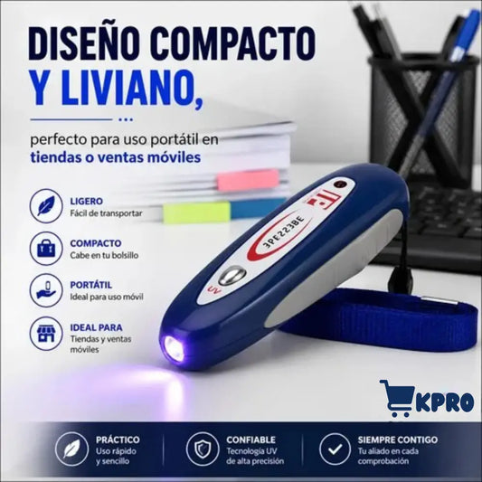Detector de Billetes - Revisa Rapido y con Cinfianza