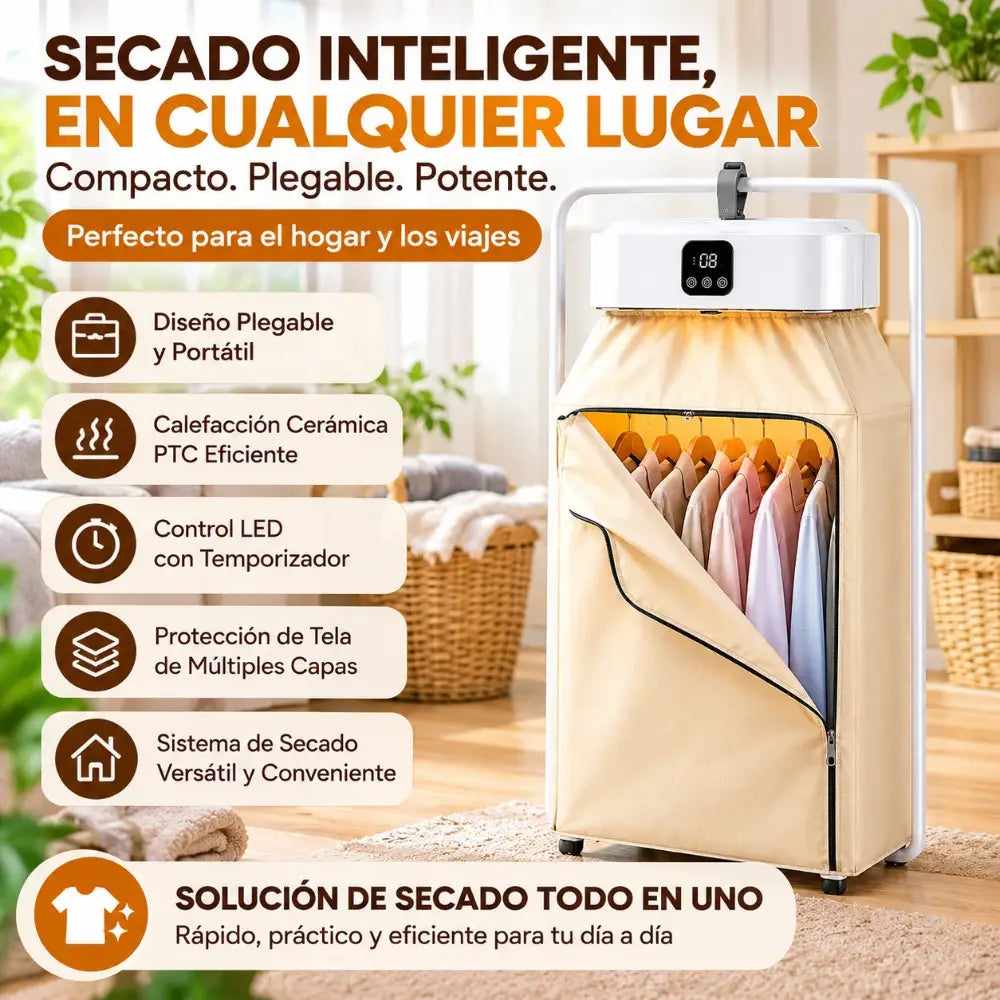 MOJOCO — Secadora de Ropa Portátil