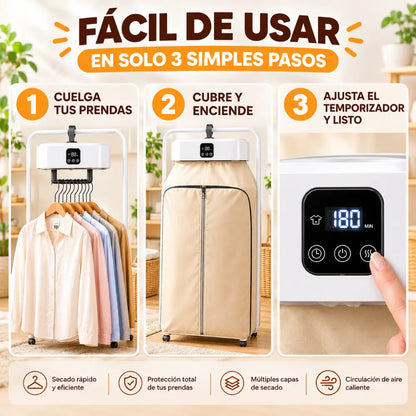 MOJOCO — Secadora de Ropa Portátil