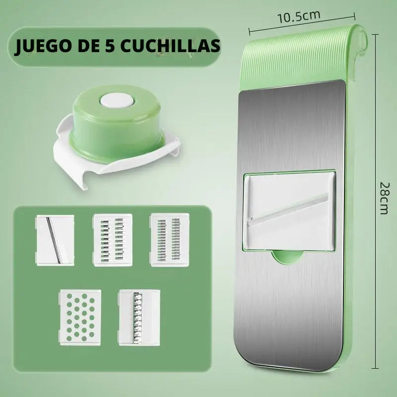 Picador Multifuncional de Cocina - 5 Cuchillas