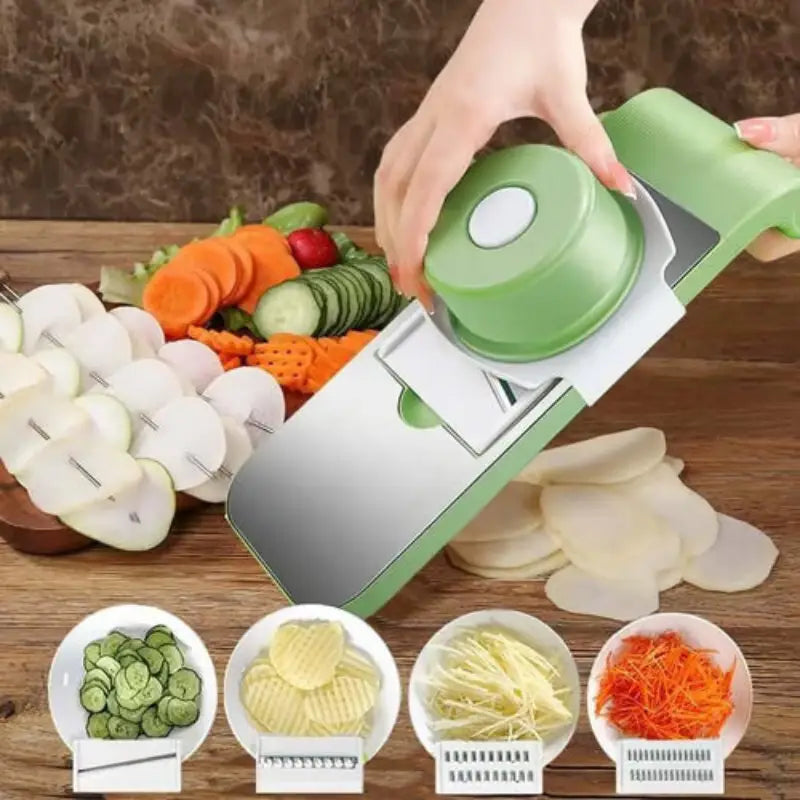 Picador Multifuncional de Cocina - 5 Cuchillas