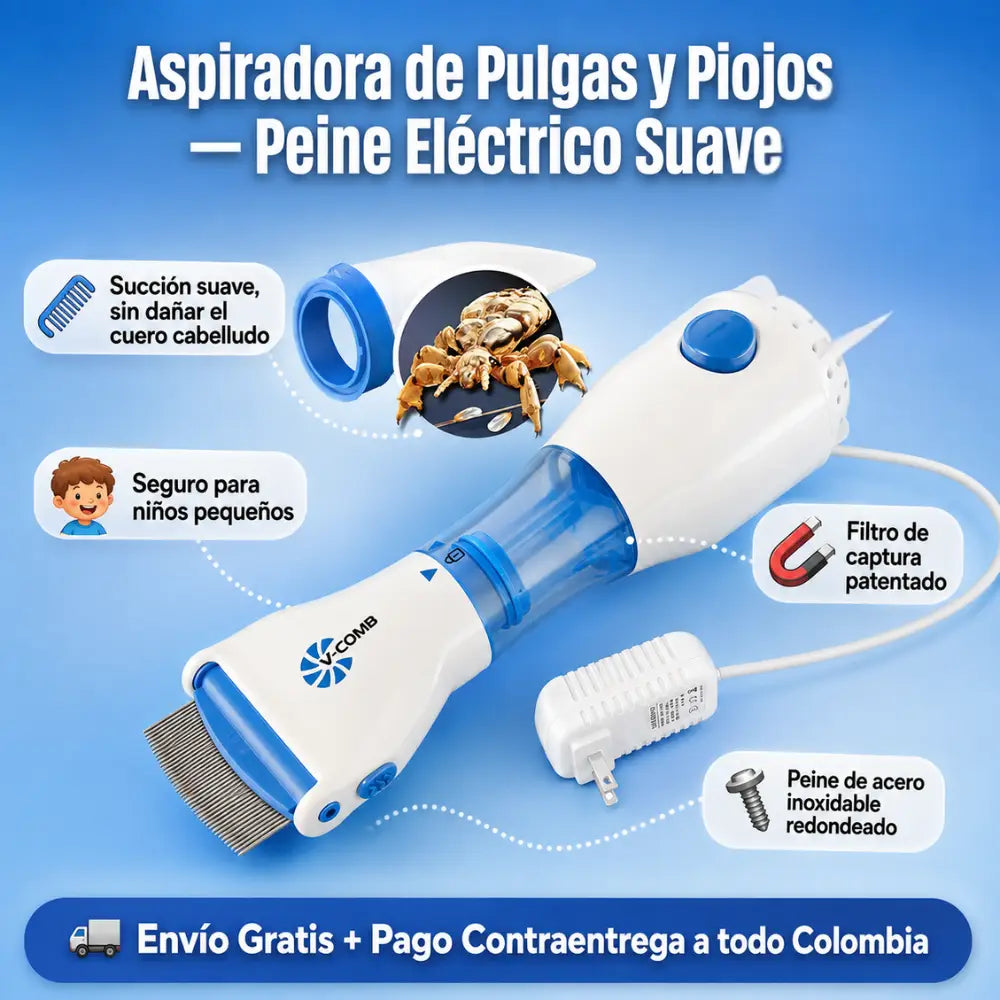 Aspiradora de Pulgas y Piojos