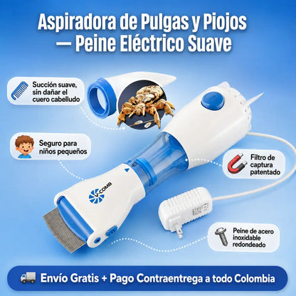 Aspiradora de Pulgas y Piojos