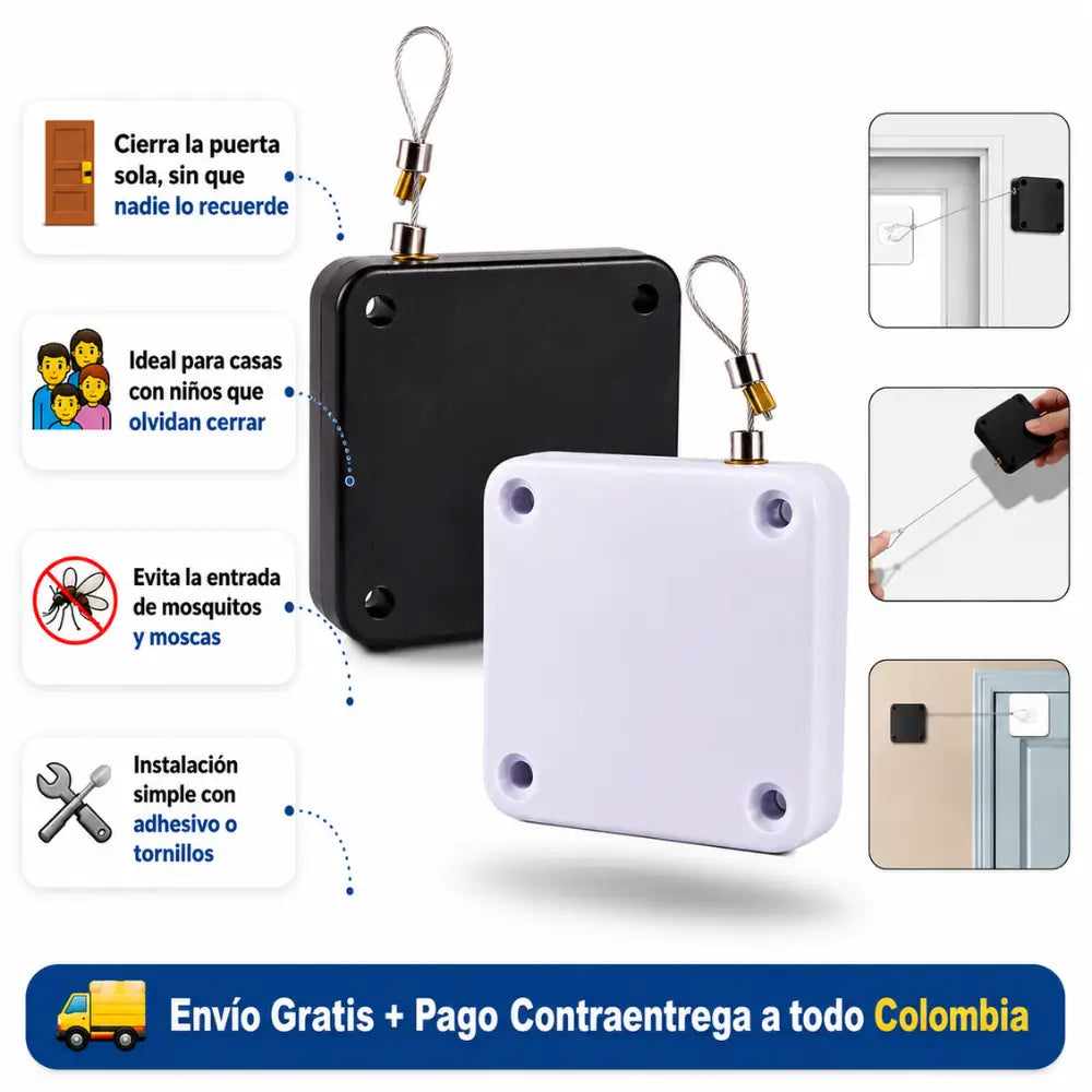 Cierrapuertas Automático — Adiós a las Puertas Abiertas