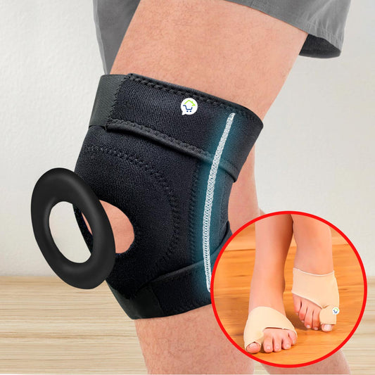 Flexi Knee Power™ Rodillera y Gratis Corrector de Juanetes